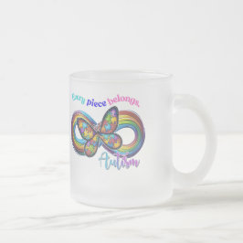 Zu jeder Seite gehören - Autismus Puzzle Tasse
