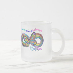 Zu jeder Seite gehören - Autismus Puzzle Tasse