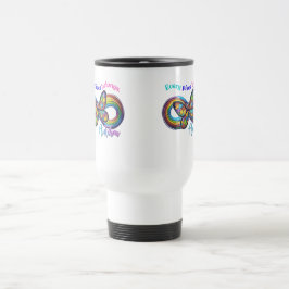 Zu jeder Seite gehören - Autismus Puzzle Tasse