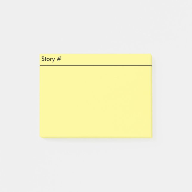 Zu klebrige Anmerkungen tun Post-it Klebezettel (Vorderseite)