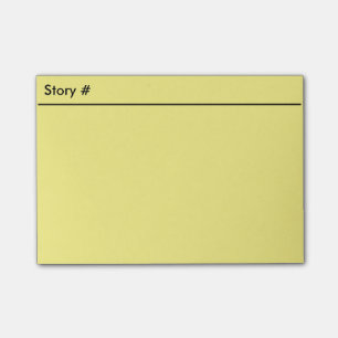 Zu klebrige Anmerkungen tun Post-it Klebezettel