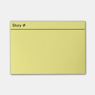 Zu klebrige Anmerkungen tun Post-it Klebezettel