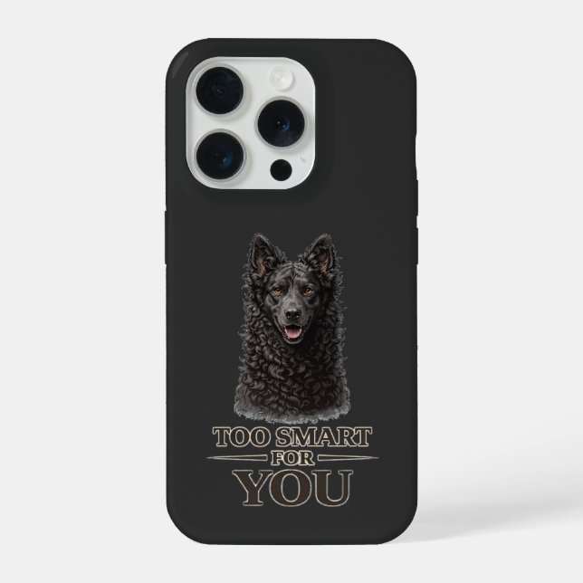 Zu klug für dich Mudi iPhone 15 Pro Hülle (Rückseite)
