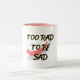 ZU KRASS, UM GESAGT ZU WERDEN ZWEIFARBIGE TASSE