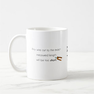 Zu kurz geschnitten! kaffeetasse