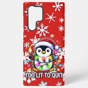 Zu lange, um den Weihnachtspenguin zu beenden Samsung Galaxy Hülle
