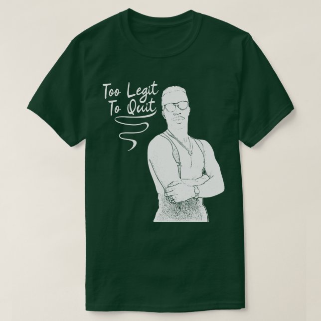 Zu Legitimität, um aufzuhören T-Shirt (Design vorne)