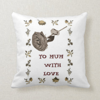 zu Mama mit Liebe Kissen