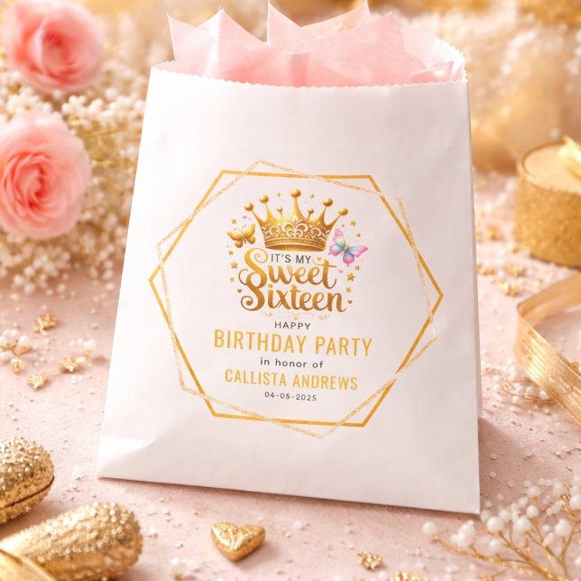 zu meinem 16. 16 . Geburtstag Geschenktütchen (Von Creator hochgeladen)