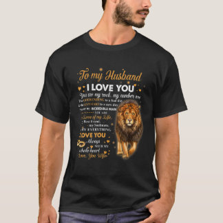 Zu meinem Ehemann, ich Liebe Sie, Sie sind mein Ro T-Shirt