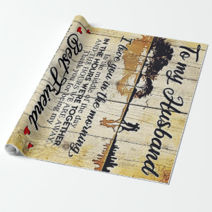 zu meinem Ehemannbrief, zu meinem Geschenk für mei Geschenkpapier