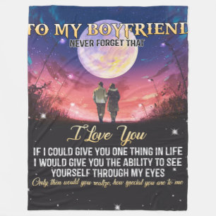 Zu meinem Freund habe ich dich Liebe Fleecedecke