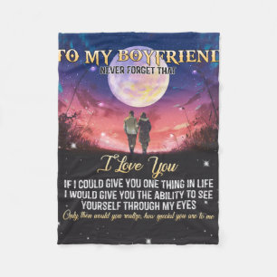 Zu meinem Freund habe ich dich Liebe Fleecedecke