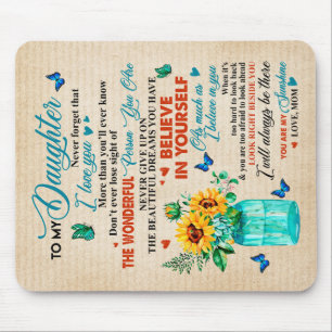 Zu meinem Geschenk, Schmetterling Lover, Sonnenblu Mousepad