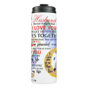 ZU MEINEM HUSBAND, Geschenk für Ehemann, Jubiläu Thermosbecher
