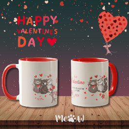 Zu meinem Liebling von Valentine Meow Tasse