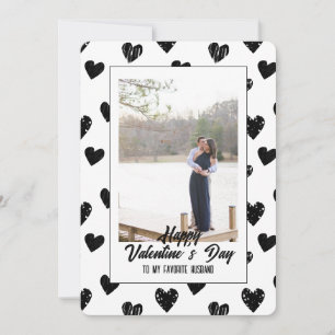 zu meinem Lieblings-Ehemann Valentine Dankeskarte