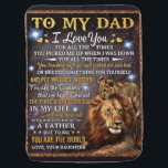 Zu meinem Lion Vater Geschenk, Vater Geburtstagsge Babydecke<br><div class="desc">Zu meinem Lion Vater Geschenk,  Vater Geburtstagsgeschenk Idee</div>
