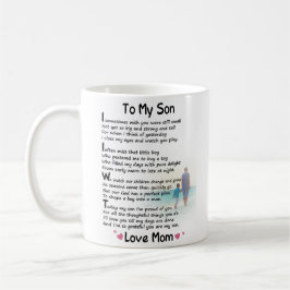 Zu meinem Sohn wünschte ich manchmal, du wärst noc Kaffeetasse
