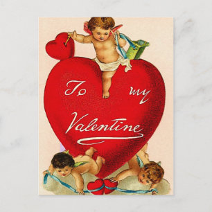Zu meinem Valentine Feiertagspostkarte