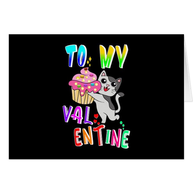 Zu meinem Valentinstag (Vorderseite (Horizontal))