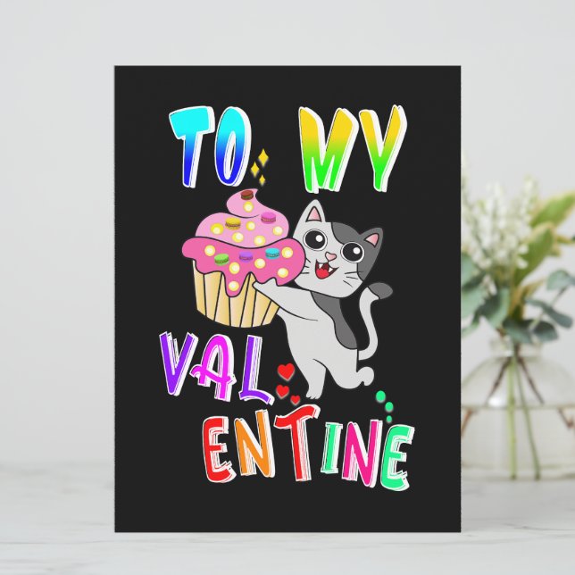 Zu meinem Valentinstag (Stehend Vorderseite)
