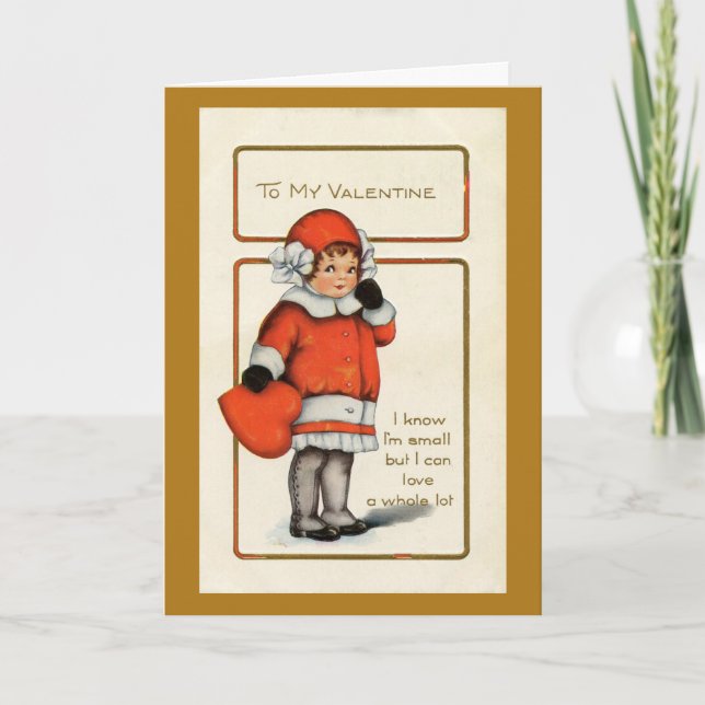 Zu meinem Valentinstag Feiertagskarte (Vorderseite)