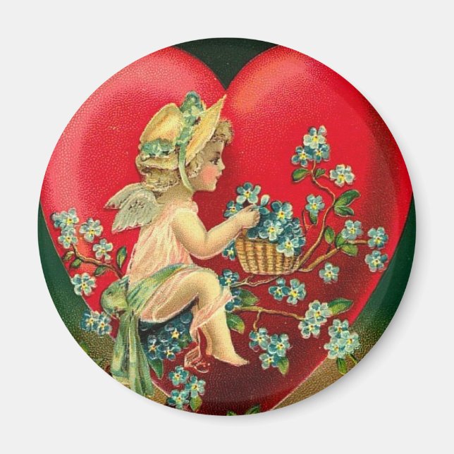 Zu meinem Valentinstag Magnet (Vorne)