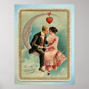 Zu meinem Valentinstag Poster