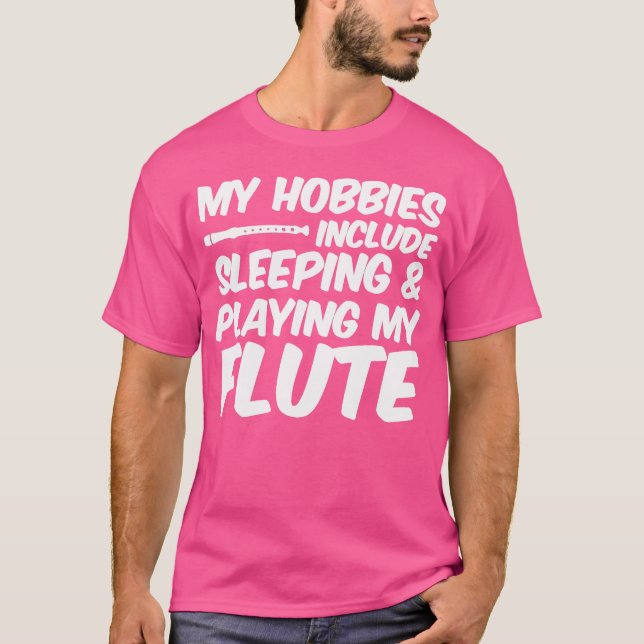 Zu meinen Hobbys gehört das Schlafen und das Spiel T-Shirt (Vorderseite)