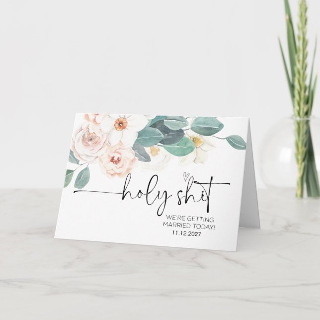 zu meiner Ehefrau Hochzeitstag heiraten Karte (Vorderseite)