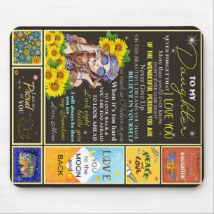 Zu meiner Enkelin Sunflower Geburtstagsgeschenk Id Mousepad