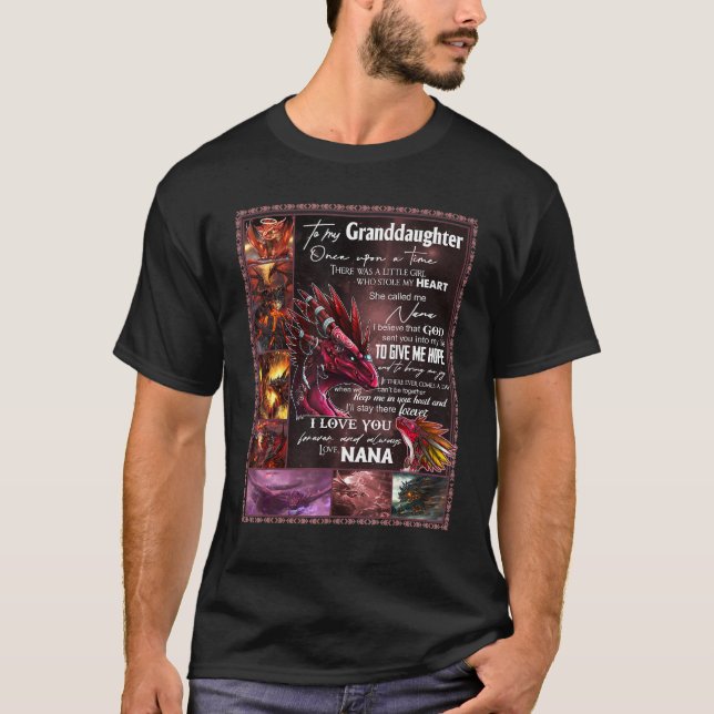 Zu meiner Enkelin war es einmal, als ich dich in L T-Shirt (Vorderseite)