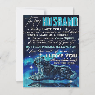 Zu meiner Husband-Wohngestaltung   Geschenk für Ur Einladung