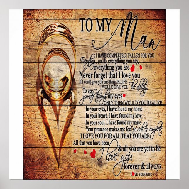 Zu meiner Liebe | Mein Ehemann ist anwesend | Nied Poster (Vorne)