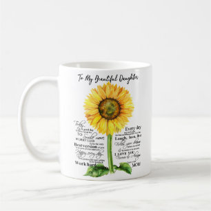 Zu meiner schönen Tochter Kaffeetasse