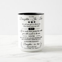 zu meiner Schwiegertochter-Tasse 