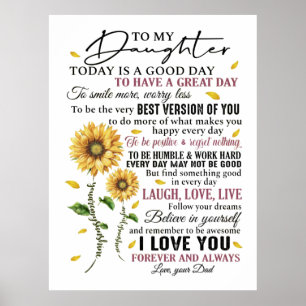 Zu meiner Tochter Poster