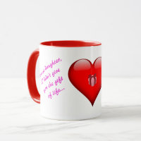 Zu meiner Tochter-Tasse aus der Mama