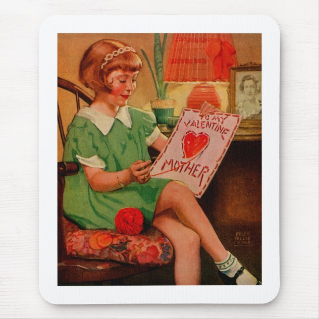 Zu meiner Valentinin Mousepad (Vorne)