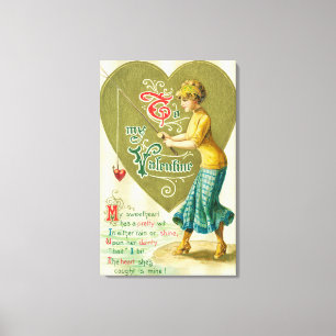 Zu meiner Valentinsgruß-Frau Leinwanddruck