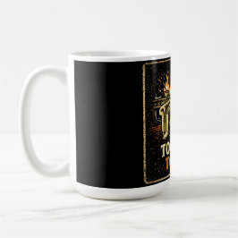 Zu müde, um sich zu kümmern – Erschöpfter Humor Eh Kaffeetasse