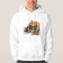 Zu müde, um sich zu kümmern Fuchs – Gemütlicher sc Hoodie