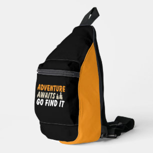 Zu neuen Abenteuern Crossbody Bag