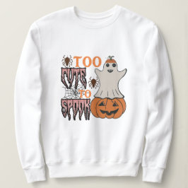 Zu niedlich, Halloween zu verspookken Sweatshirt