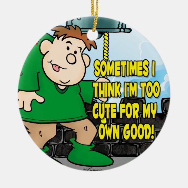 Zu Niedlich Keramikornament (Vorne)