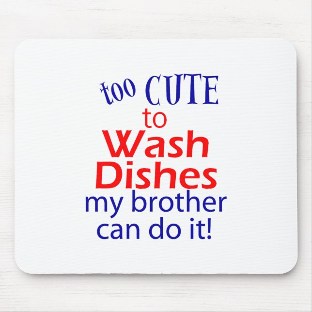Zu niedlich mousepad (Vorne)