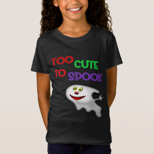 Zu Niedlich, um Adorable Ghost Halloween Design zu T-Shirt