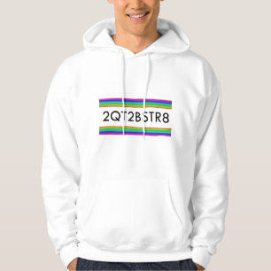 zu Niedlich, um gerade zu sein Hoodie