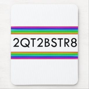 zu Niedlich, um gerade zu sein Mousepad